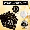 40 Pack Birthday Napkins, Paper Party Napkins for Girls view 3