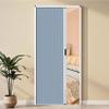 Folding Sliding Door with Honeycomb Structure, Blue, 190 × 203 cm view 1