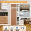 Folding Sliding Door with Honeycomb Structure, Blue, 190 × 203 cm view 3