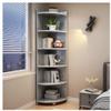 6-Tier Corner Shelf, Plant Stand & Bookshelf view 1