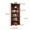 6-Tier Corner Shelf, Plant Stand & Bookshelf view 2
