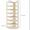 Multi-Tier Corner Shelf, 8-Tier Plastic Storage Rack view 3
