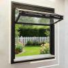 Folding Aluminum Sliding Window with 5 mm Tempered Glass, 41 x 91 cm view 1