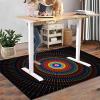 Gaming Rug, Non-Slip Floor Protection Mat for Office Chairs, 140 x 200 cm view 2