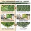 JELLE & JACOB Artificial Moss Plant Wall, Indoor & Outdoor, Greenwall Panels 100 x 100 cm, XXL Green Moss Wall Art, Low-Maintenance & Durable view 4