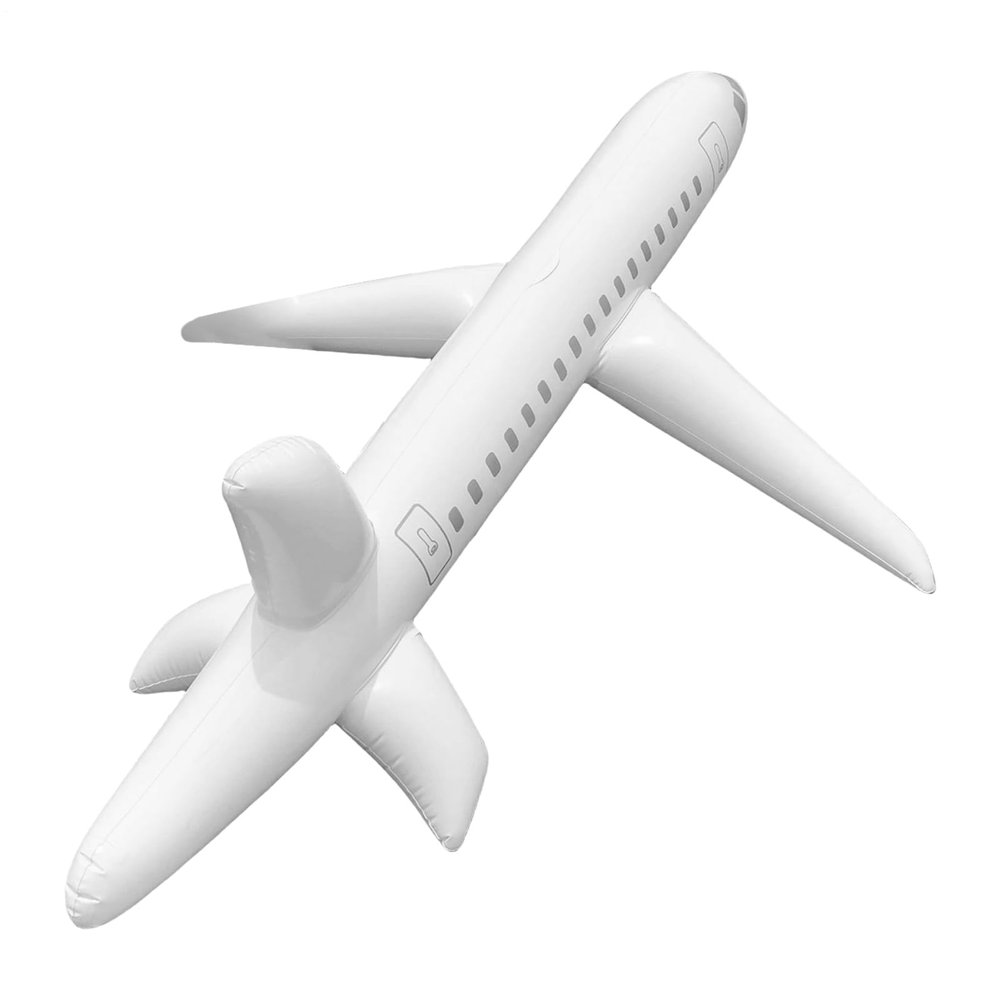 Inflatable PVC Airplane for Kids, 100 cm Cartoon Pool Toy