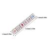 Craft Stamps Set, 8.5 x 1.5 x 1.5 cm, Cartoon Design view 2