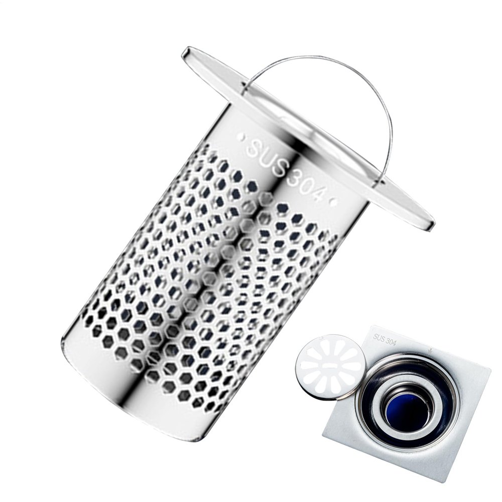 Bathroom Sink Drain Strainer - Stainless Steel