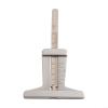 Tire Tread Depth Measuring Ruler, 0–50 mm Metal Gauge for Automotive Inspection, Silver view 1
