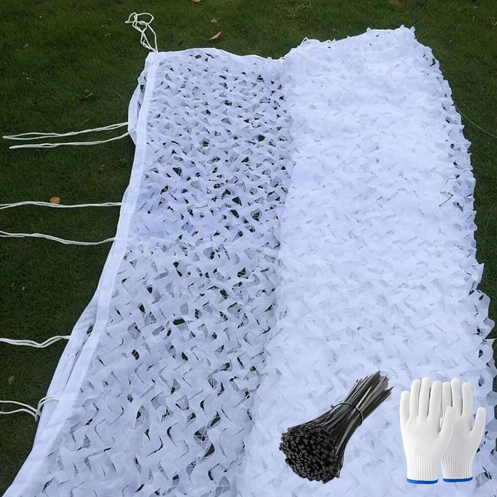 Camouflage Net, Waterproof, Double-Layer, 1.5 x 1.5 m