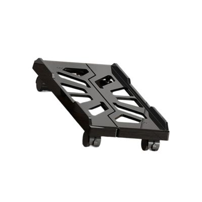 Mobile PC Tower Stand with Wheels, Adjustable CPU Holder