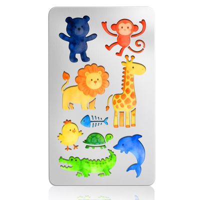 UNICRAFTALE Animal Metal Stencil for Painting