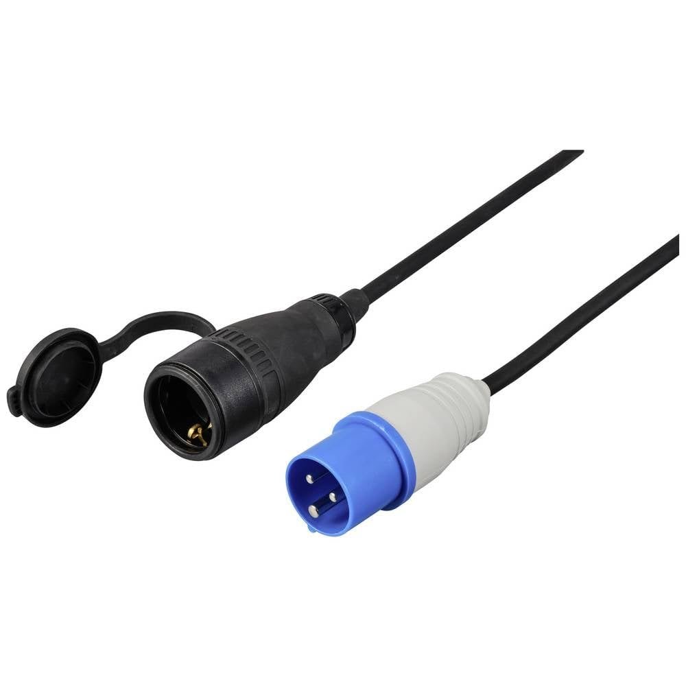 sygonix SY-6323690 CEE-CARA Adapter, 16 A, 3-Pole, 230 V AC, 1 pc.