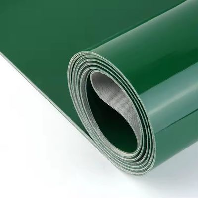 Green PVC Conveyor Belt, 3 mm Thick, 20 cm Wide, 900 mm Circumference
