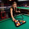 Genrico Pool Ball Rack, Standard Accessory, Reusable, Triangular view 2