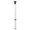 FAUOSWUK RV Table Leg, Folding and Telescopic, Aluminum Alloy Support Leg, 515–795 mm, for Boats and Yachts, Silver view 4