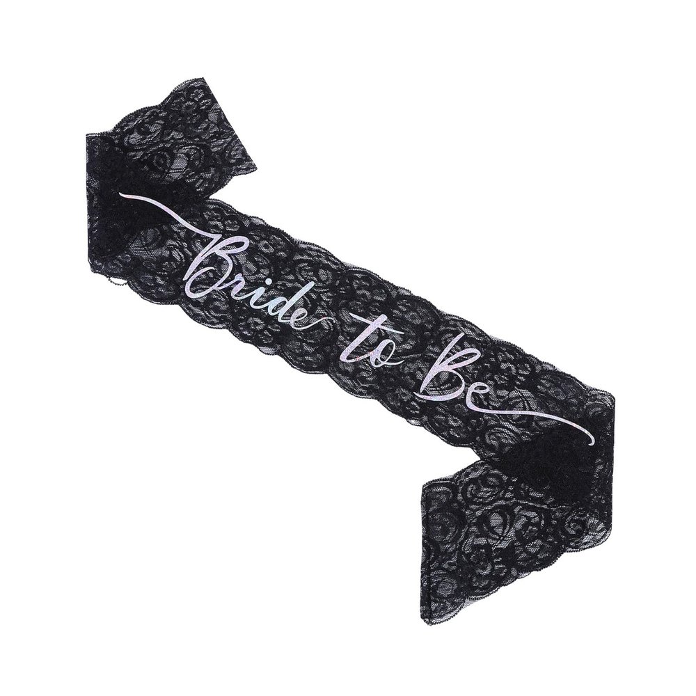 Oxxggkao Luxurise Wedding Sash with Lace Details