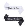 Oxxggkao Luxurise Wedding Sash with Lace Details view 3