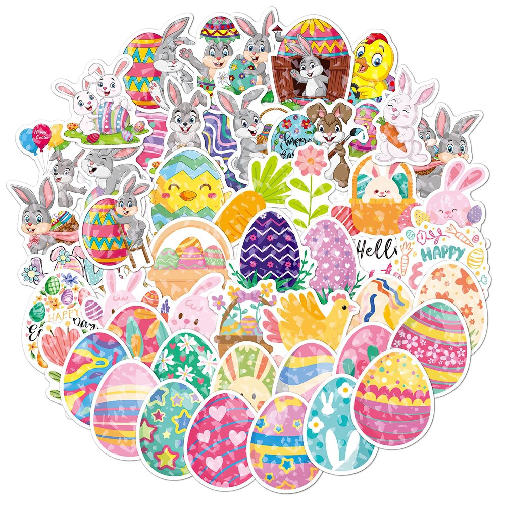 100 Mini Easter Eggs Decoration