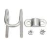 Cross Pipe Clamps, Double U-Shaped 304 Stainless Steel, Multiple Sizes for Aquaculture (M6–50 × 25 mm) view 3