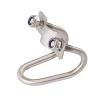 304 Stainless Steel Double U-Bolt Cross Pipe Clamps for Aquaculture Pipes, Silver, Multiple Sizes (M6–76 × 27 mm) view 1