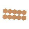 Hexagonal Cork Coasters, 10 Pack view 2