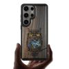 Carveit Case for Galaxy S26 Ultra, Dark Wood – Owl on a Branch view 1