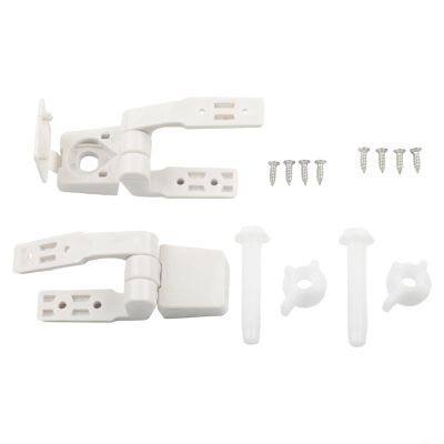 Plastic Toilet Seat Hinge Set with Screws