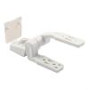 Plastic Toilet Seat Hinge Set with Screws view 4