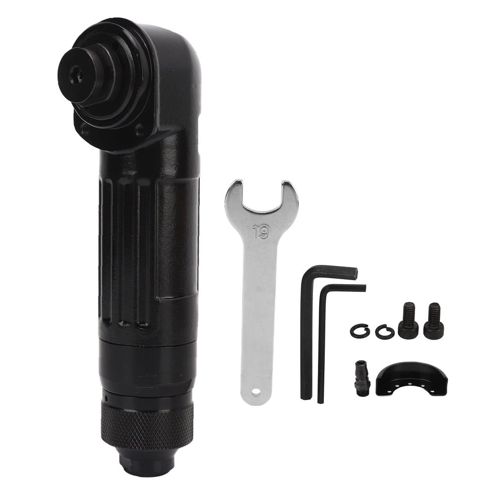 Haofy Air-Powered Pneumatic Angle Grinder, 15,000 RPM, with Hex Key