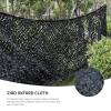 3 x 3 m Black Camouflage Net for Shade, Privacy, Camping, and Outdoor Use view 2