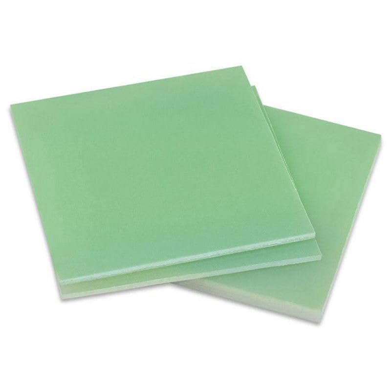 G10 FR4 Epoxy Resin Sheet, Light Green Insulating Plate for PCB and Cutting, 0.55 mm Thick, 1 Piece (200 × 200 mm, 4 mm)