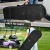Golf Travel Bag with Wheels, Heavy-Duty Club Travel Cover view 3