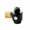 Stainless Steel HPA Regulator Adapter for Air Cylinder Leak Testing, 5/8-18UNF or M18x1.5 Thread view 4