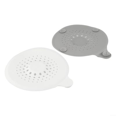 Silicone Shower Drain Cover with Strong Suction Cup