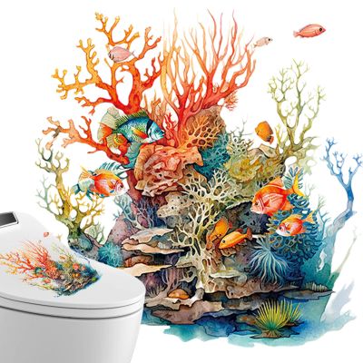 Toilet Seat Sticker - Underwater World