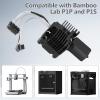 Hardened Steel 0.4 mm Hotend Kit for Bambu Lab P1P/P1S view 2