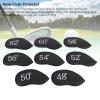 Gedourain 8-Piece PU Leather Iron Headcover Set, 48-62 view 3