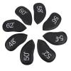 Gedourain 8-Piece PU Leather Iron Headcover Set, 48-62 view 4