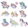 MNYXIS 9 Pcs Unicorn Iron-On Patches view 1