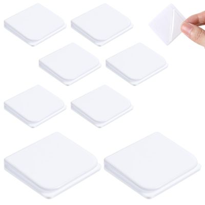 8 Pack Self-Adhesive Shower Curtain Clips