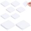 8 Pack Self-Adhesive Shower Curtain Clips view 1