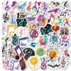 Fopytu Music Note Stickers, 50 pcs, Fun Series view 1