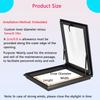 Aluminum Roof Window, 65 x 70 cm, Tempered Glass for Daylight and Ventilation view 2