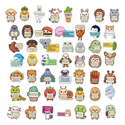 Inspirational Book Stickers