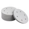 225 mm Sanding Discs, 100-Pack Hook-and-Loop Sandpaper for Random Orbital Sanders, 6 Holes, Various Grits (120 Grit) view 1