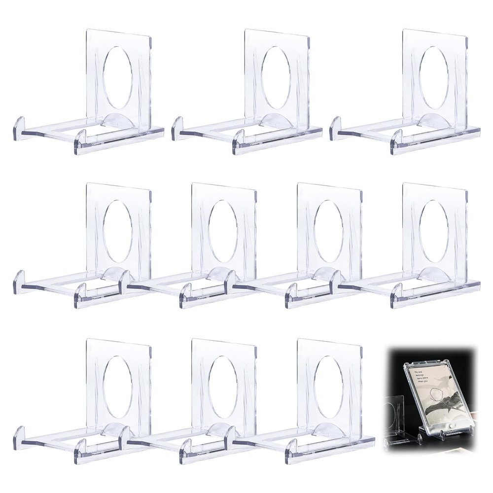 10-Piece Acrylic Display Stands