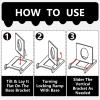10-Piece Acrylic Display Stands view 4
