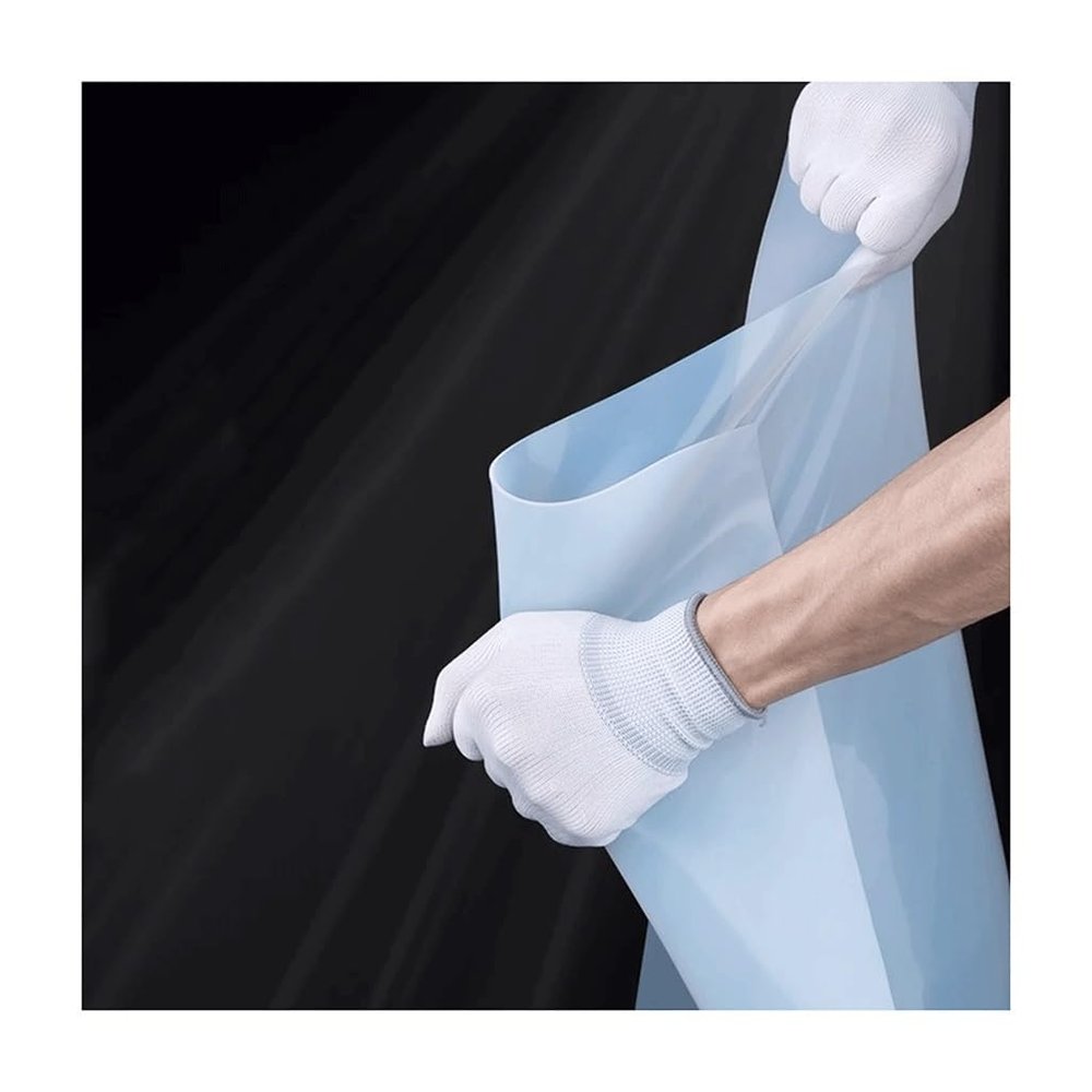 ACVACV Silicone Rubber Sheet for Tabletop Protection, High-Temperature Resistant, 50 x 50 mm, 10 mm Thick