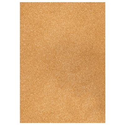 Glitter Cardstock, 200 g/m², One-Sided Glitter, 1 Sheet A4 (Light Gold)